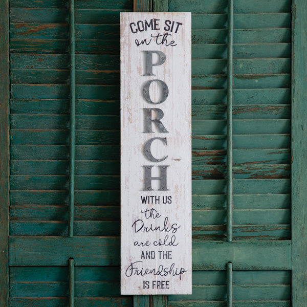 Come Sit Porch Sign (Store pick up only)