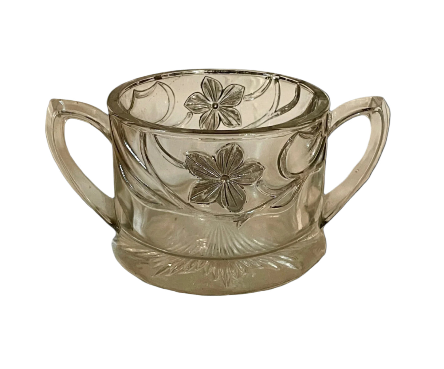 Indiana Glass Co. Cream & Sugar Serving Set