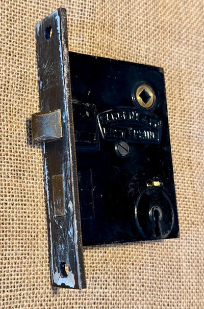 Antique Brass Sargent & Co. Easy Spring Interior Mortise Door Lock