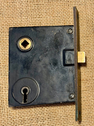 Antique Brass Sargent & Co. Easy Spring Interior Mortise Door Lock