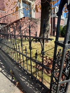 Authentic Ornate Wrought Iron Fencing (Store pickup only)