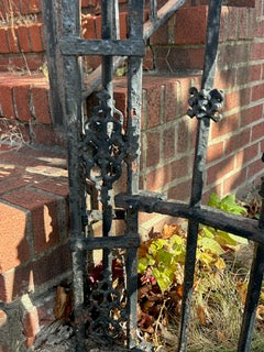 Authentic Ornate Wrought Iron Post (Store pickup only)