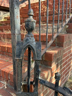 Authentic Ornate Wrought Iron Post (Store pickup only)