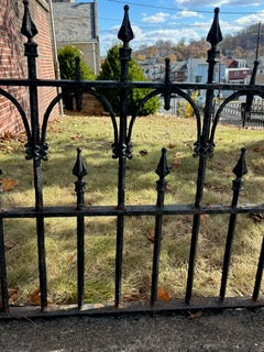 Authentic Ornate Wrought Iron Fencing (Store pickup only)