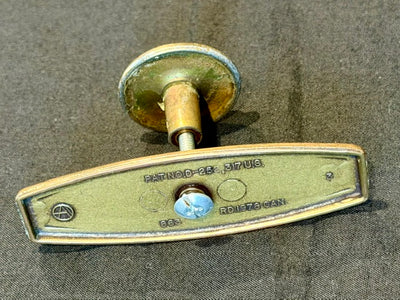 Vintage Brass-Plated Drawer Pull - 3¼"