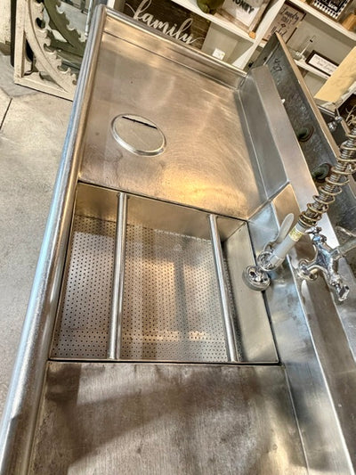 Commercial Right Side Soiled Stainless Steel Dishtable/Sink (Store Pick Up Only: Williamsport, PA)