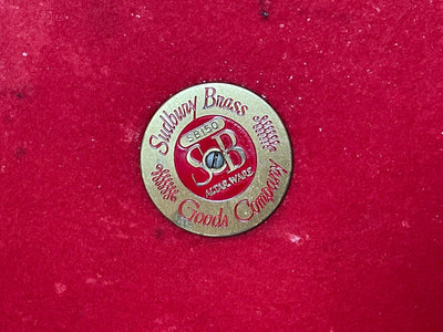 Antique Sudbury Brass Goods Altarware Candlestick