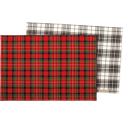Reversible Plaid Placemat