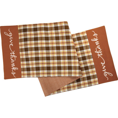 Give Thanks Table Runner - 56" x 15"