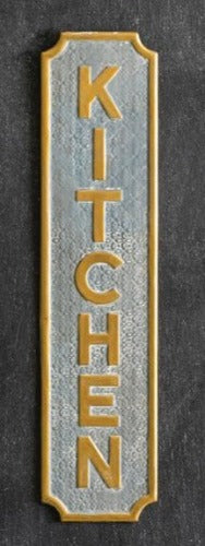 Kitchen Metal Wall Sign