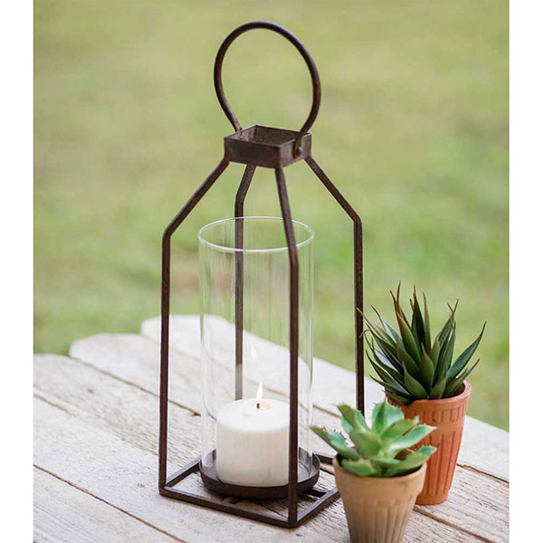 Greenville Pillar Candle Lantern - 2 Sizes (store pick up only)