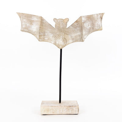 Mango Wood Bat On A Stand