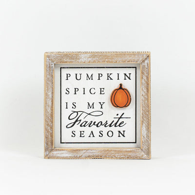 Reversible If You've Got It, Haunt It/Pumpkin Spice Block Sign