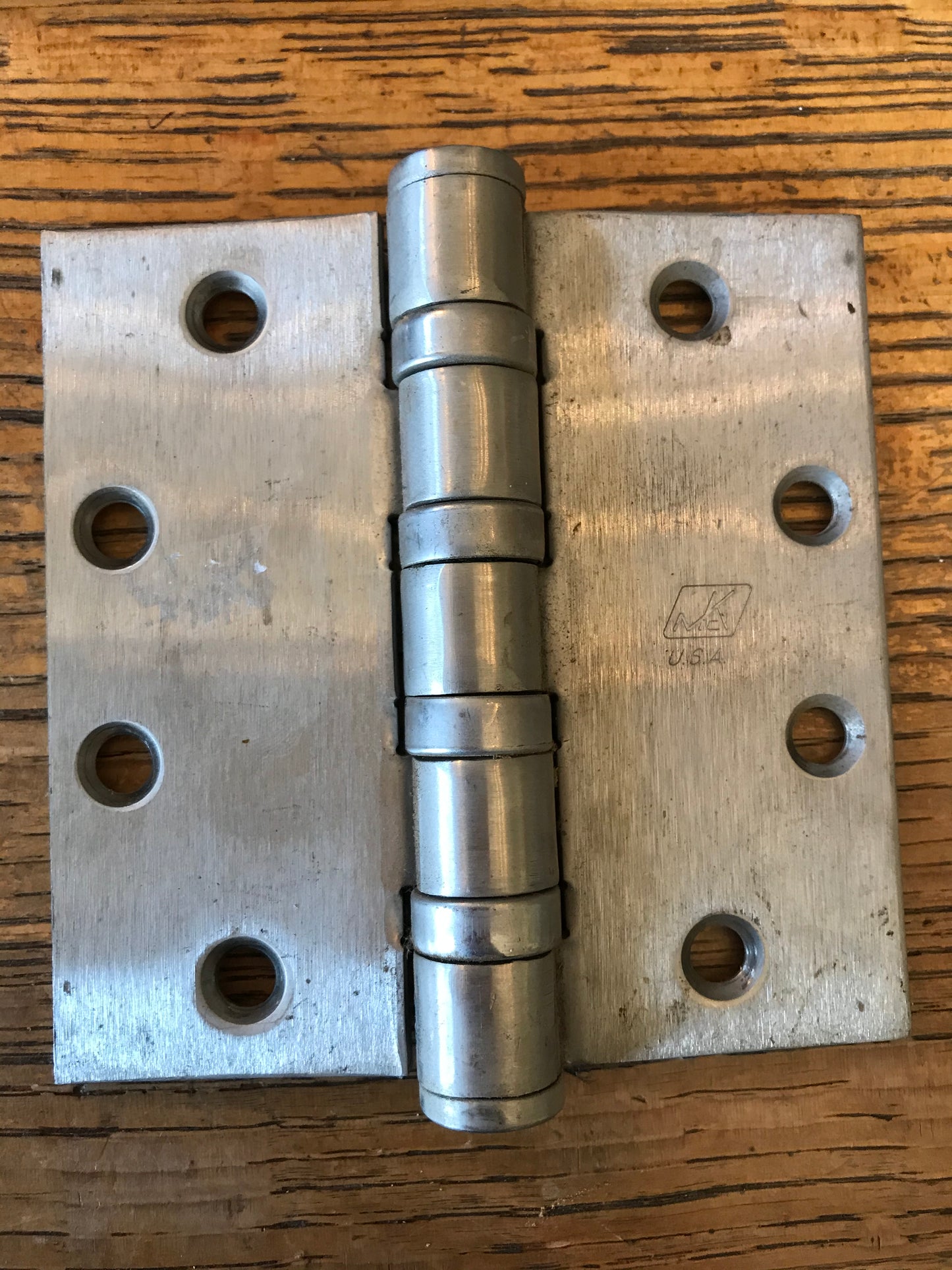 McKinney Commercial Ball Bearing Five Knuckle Steel Door Hinge -  4½" x 4½"