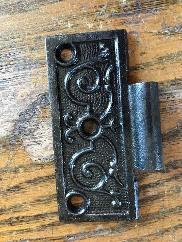 Antique Cast Iron Hinge - Half Only - 3½" x 3½"