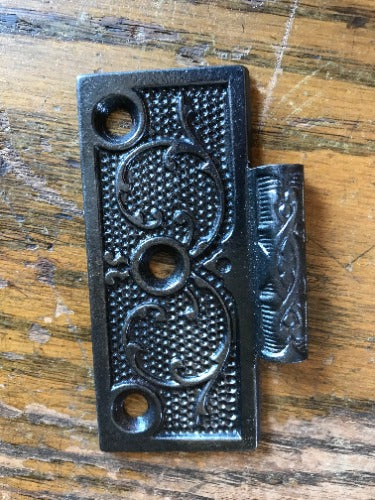 Antique Cast Iron Hinge - Half Only - 3½" x 3½"