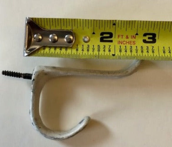 Vintage Double Utility Hook depth