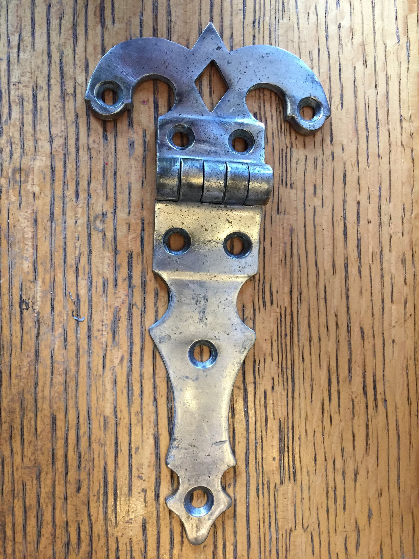 Antique Ice Box Hinge - 4" x 8¼"