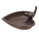 Cast Iron Heart-Shaped Bird Bath