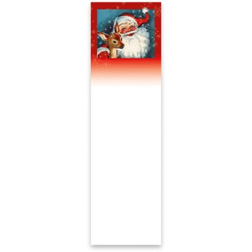 Santa Clause and Reindeer List Pad