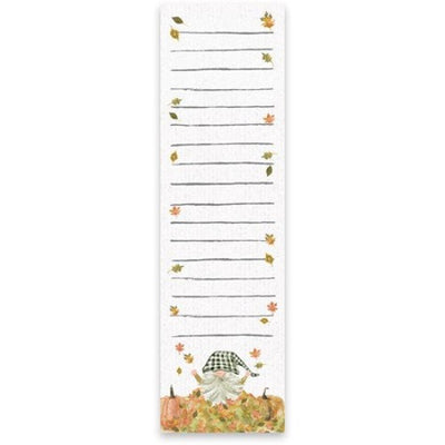 Fall Gnome List Pad