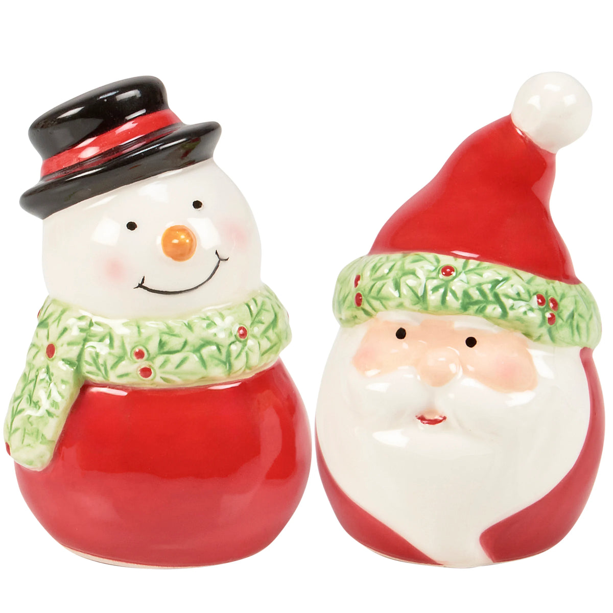 Christmas Friends Salt and Pepper Shaker Set