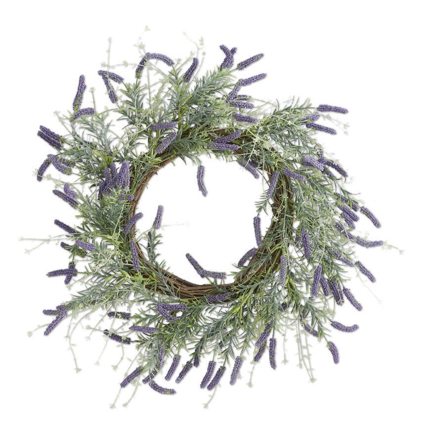 Purple Lavender Wreath