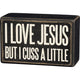 Cuss A Little Box Sign