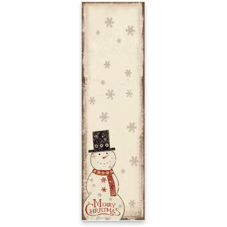 Nordic Merry Christmas Snowman List Pad