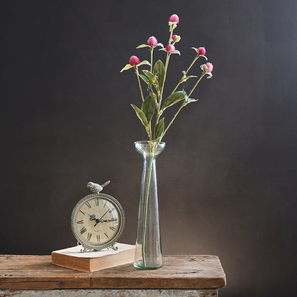 Recycled Glass Trumpet Vase