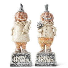 Load image into Gallery viewer, Glittered Halloween Figures on Happy Halloween
