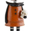 Assorted Resin Black Cat & Pumpkin Girl Bobble Heads (2 Styles)