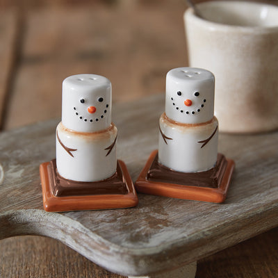 Ceramic Smores Salt and Pepper Shaker Set