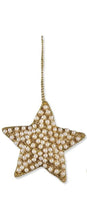 Load image into Gallery viewer, Assorted Large Star &amp; Tree Ornaments w/Pearl Beads
