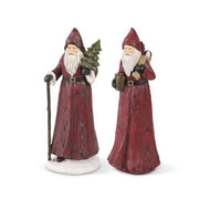 Vintage Resin Santa Figurines