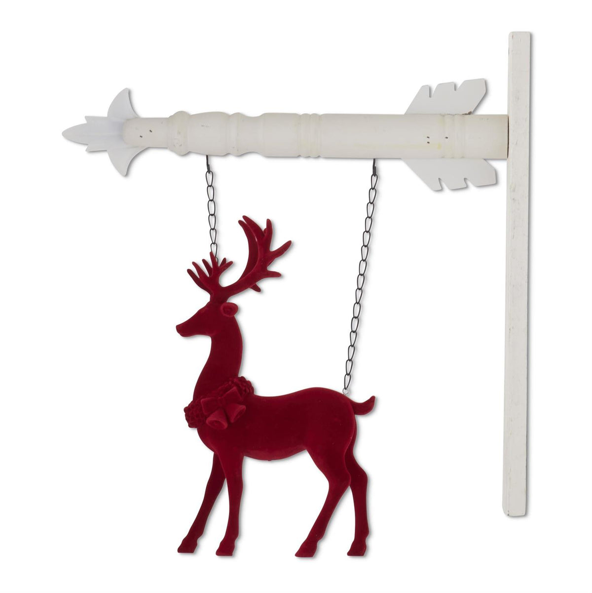 Red Velvet Resin Reindeer Arrow Replacement
