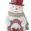 Glittered Snowmen with Red Top Hats- 2 Styles