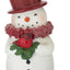 Glittered Snowmen with Red Top Hats- 2 Styles