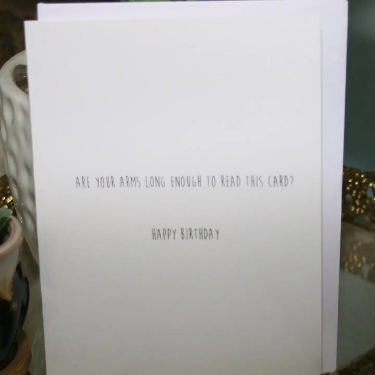Long Arms Greeting Card