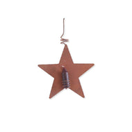 Primitive Star Candle Ornament