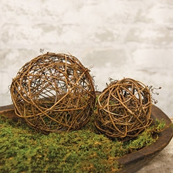 Grapevine Twig Ball - 4"