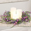 Lilac & Lavender Blossoms Candle Ring