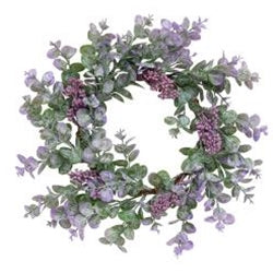 Lavender Eucalyptus with Seeds Wreath