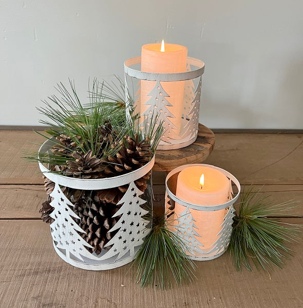 Christmas Tree Candle Holders- 3 Sizes (Sold Separately)