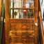 3 Panel Wooden Door with 3 Paneled Glass Top (Store Pick Up Only)