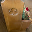 Oak Church Pew for sale side