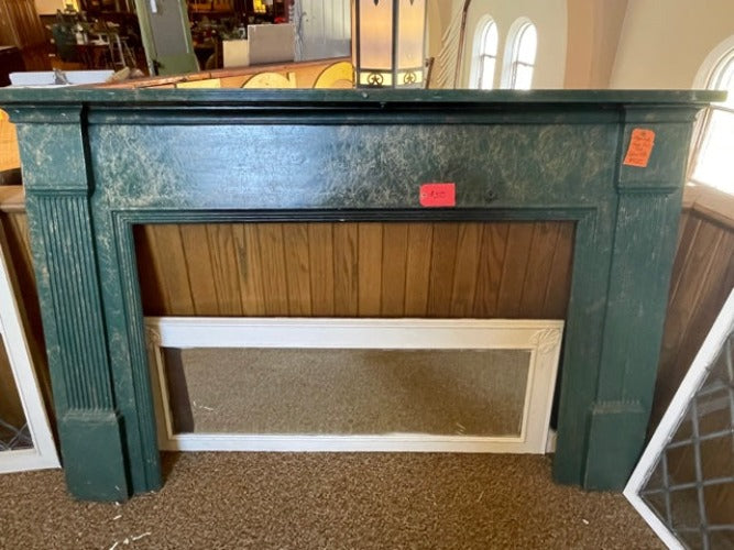 Antique Fire Place Mantel Vic's Pub front for sale