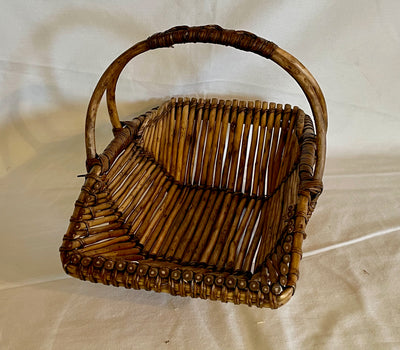 Vintage Reed Basket