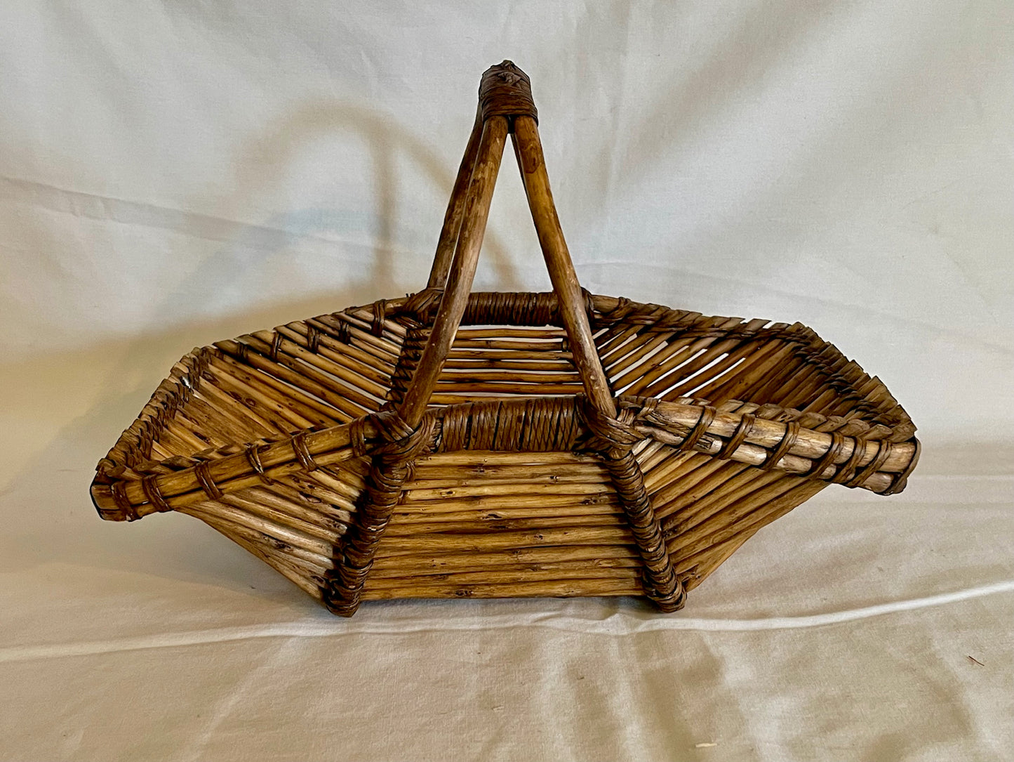 Vintage Reed Basket