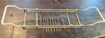 Vintage Brass Bathtub Caddy (Store Pick Up Only)